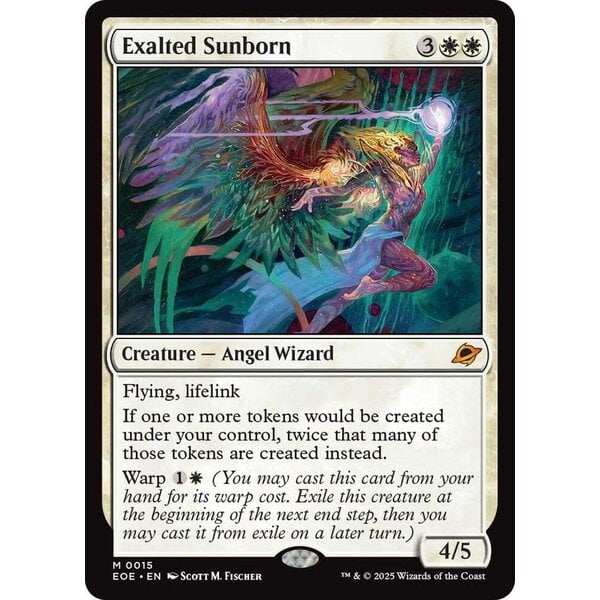 Magic: The Gathering Exalted Sunborn (015) Lightly Played
