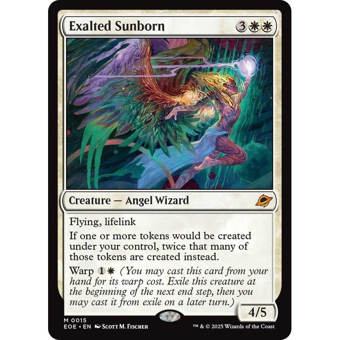 Magic: The Gathering Exalted Sunborn (015) Lightly Played