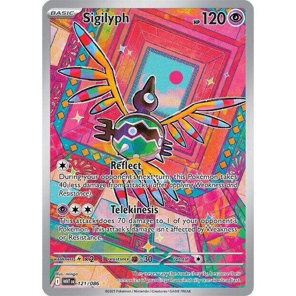 Pokemon Sigilyph (121) Lightly Played
