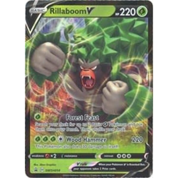 Pokemon Rillaboom V (SWSH014) Lightly Played