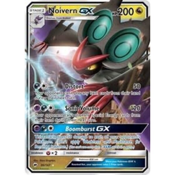 Pokemon Noivern GX (099) Lightly Played