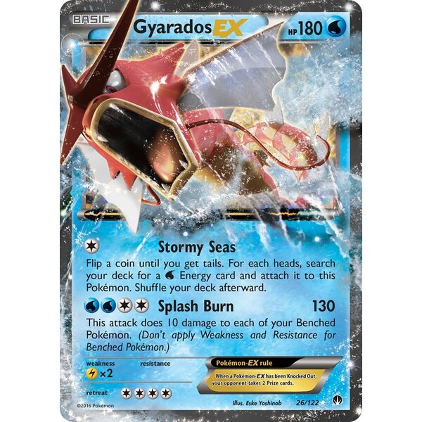 Pokemon Gyarados EX (026) Lightly Played