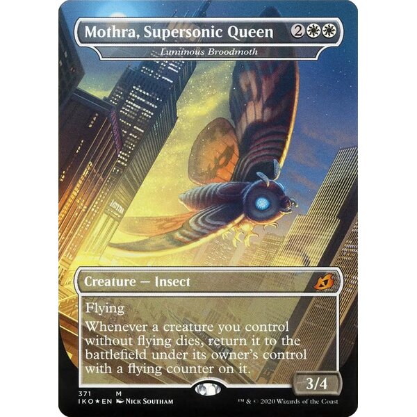 Magic: The Gathering Mothra, Supersonic Queen (371) Lightly Played Foil
