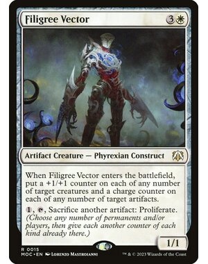 Magic: The Gathering Filigree Vector (015) Lightly Played