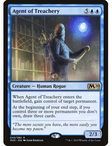Magic: The Gathering Agent of Treachery (043) Lightly Played