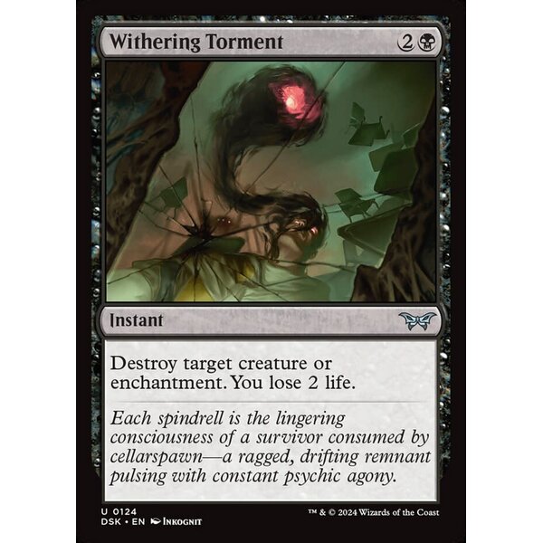 Magic: The Gathering Withering Torment (124) Lightly Played