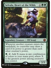 Magic: The Gathering Selvala, Heart of the Wilds (070) Lightly Played