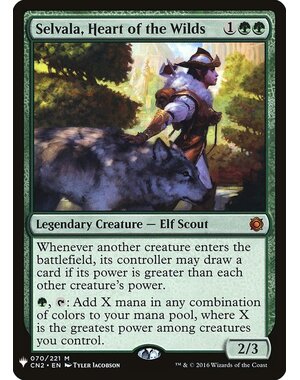 Magic: The Gathering Selvala, Heart of the Wilds (070) Lightly Played