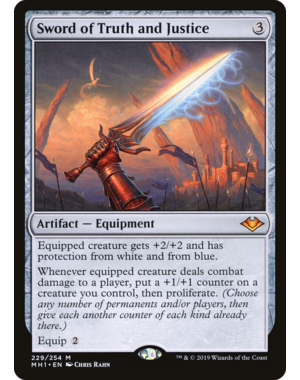 Magic: The Gathering Sword of Truth and Justice (229) Lightly played