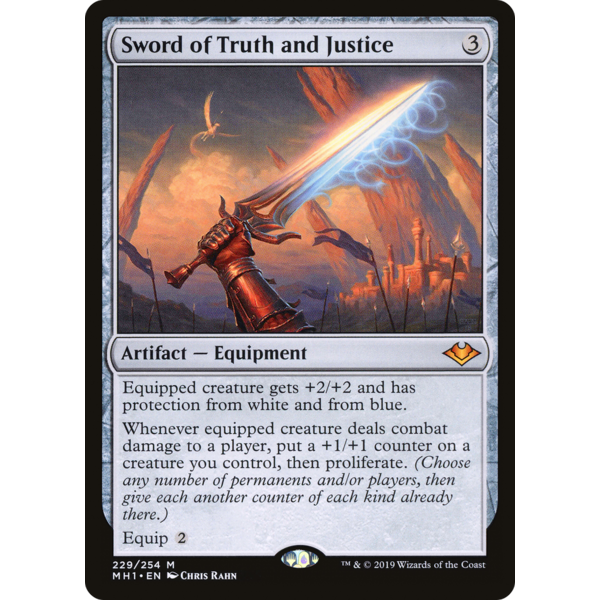 Magic: The Gathering Sword of Truth and Justice (229) Lightly played