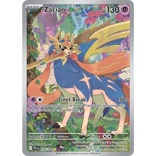 Pokemon Zacian (100) Lightly Played Holofoil