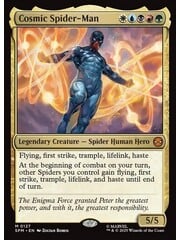 Magic: The Gathering Cosmic Spider-Man (127) Lightly Played Foil