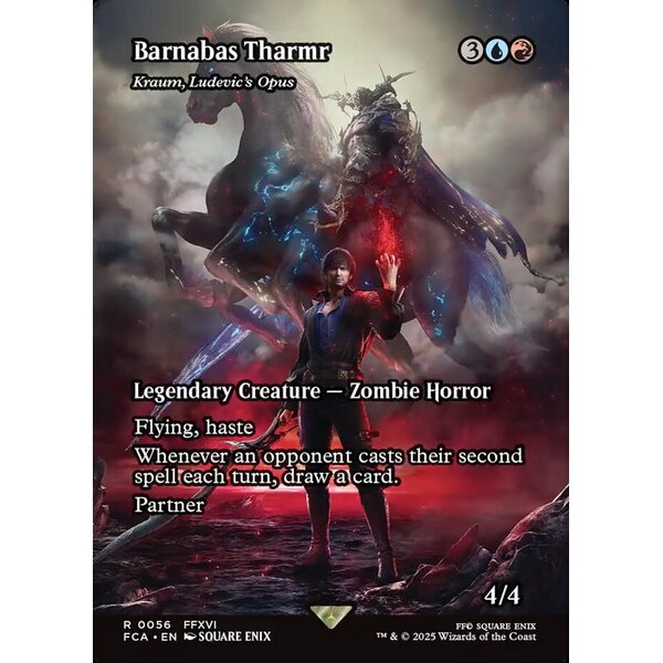 Magic: The Gathering Barnabas Tharmr - Kraum, Ludevic's Opus (Showcase) (056) Lightly Played