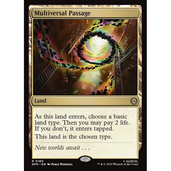 Magic: The Gathering Multiversal Passage (180) Lightly Played