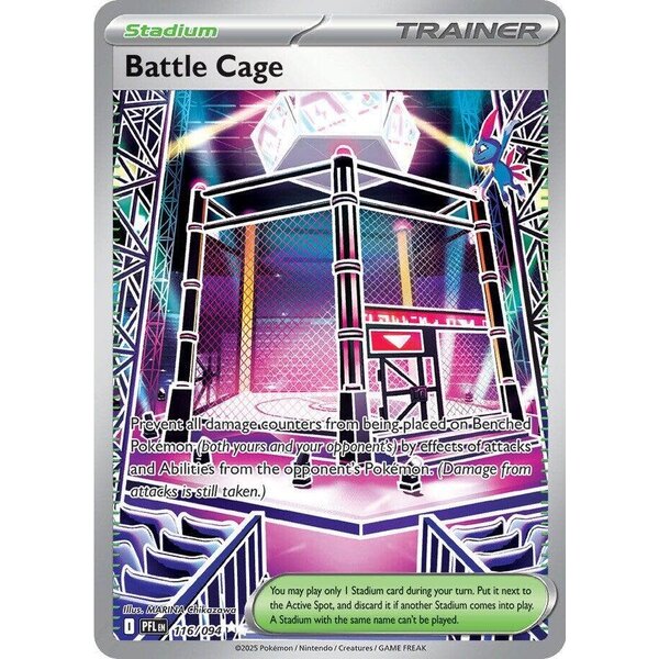 Pokemon Battle Cage (116) Lightly Played
