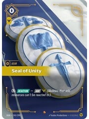 UVS Games Seal of Unity (245) Lightly Played