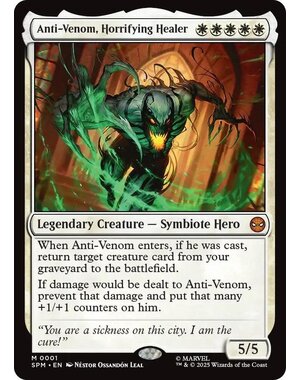 Magic: The Gathering Anti-Venom, Horrifying Healer (001) Lightly Played