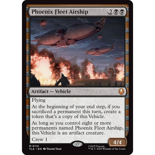 Magic: The Gathering Phoenix Fleet Airship (114) Lightly Played