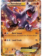 Pokemon Aerodactyl EX (XY97) Moderately Played