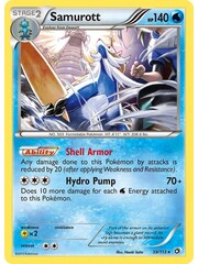 Pokemon Samurott (039) Lightly Played Reverse Holofoil