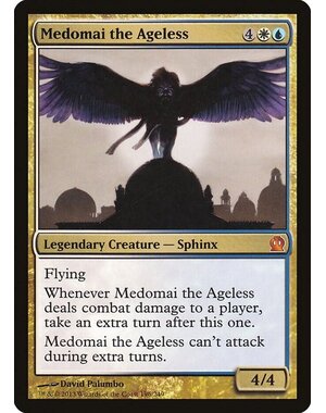 Magic: The Gathering Medomai the Ageless (196) Lightly Played