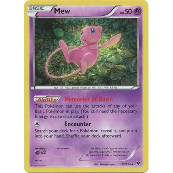 Pokemon Mew (029) Lightly Played Holofoil