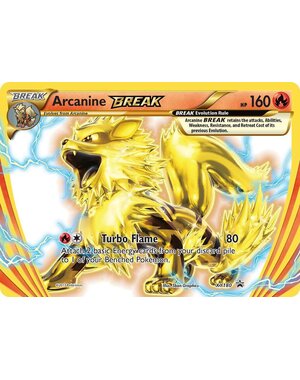 Pokemon Arcanine Break (XY180) Moderately  Played