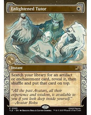 Magic: The Gathering Enlightened Tutor (Showcase) (305) Lightly Played