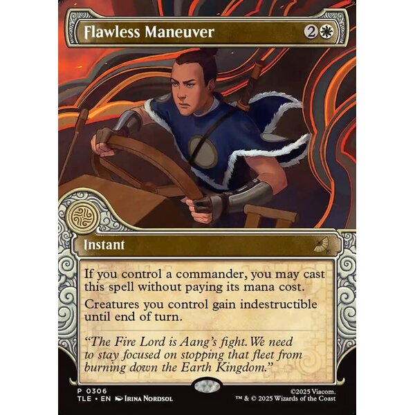 Magic: The Gathering Flawless Maneuver (Showcase) (306) Lightly Played