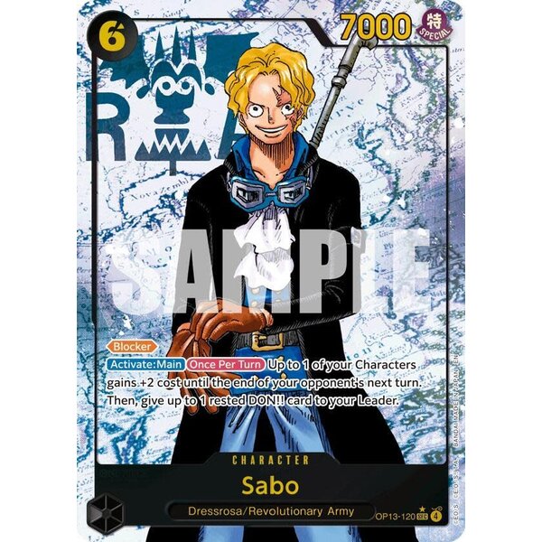 Bandai Sabo (Parallel) (OP13-120) Lightly Played
