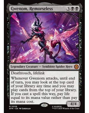 Magic: The Gathering Gwenom, Remorseless (056) Lightly Played