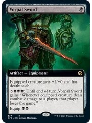 Magic: The Gathering Vorpal Sword (Extended Art) (377) Lightly Played