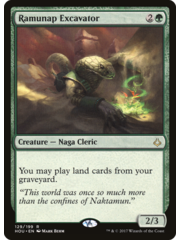 Magic: The Gathering Ramunap Excavator (129) Lightly Played