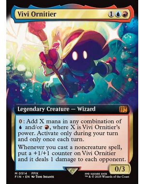 Magic: The Gathering Vivi Ornitier (Extended Art) (514) Lightly Played Foil
