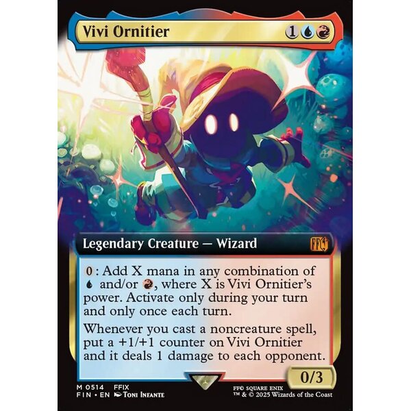 Magic: The Gathering Vivi Ornitier (Extended Art) (514) Lightly Played Foil