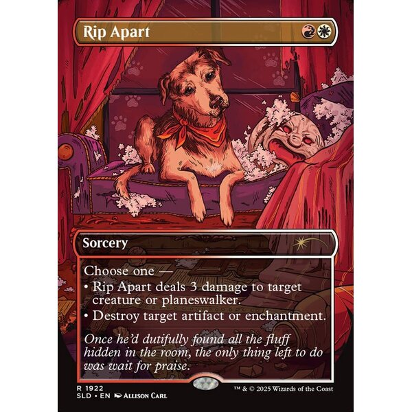 Magic: The Gathering Rip Apart (Rainbow Foil) (1922) Lightly Played Foil