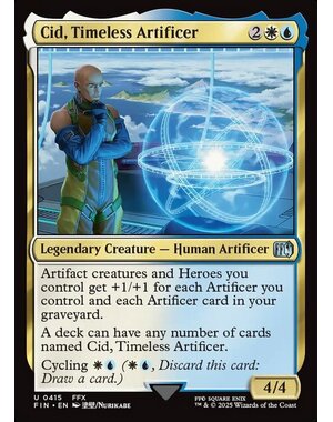 Magic: The Gathering Cid, Timeless Artificer (415) Lightly Played Foil