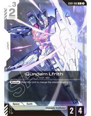 Bandai Gundam Lfrith (Championship Participation Pack 01) (086) Damaged
