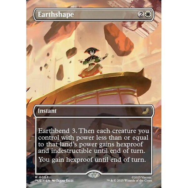 Magic: The Gathering Earthshape (Borderless) (067) Lightly Played Foil
