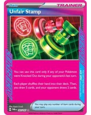 Pokemon Unfair Stamp (165) Lightly Played