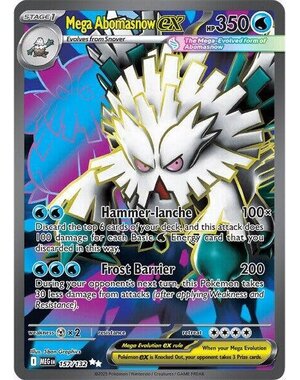 Pokemon Mega Abomasnow ex (157) Lightly Played Holofoil