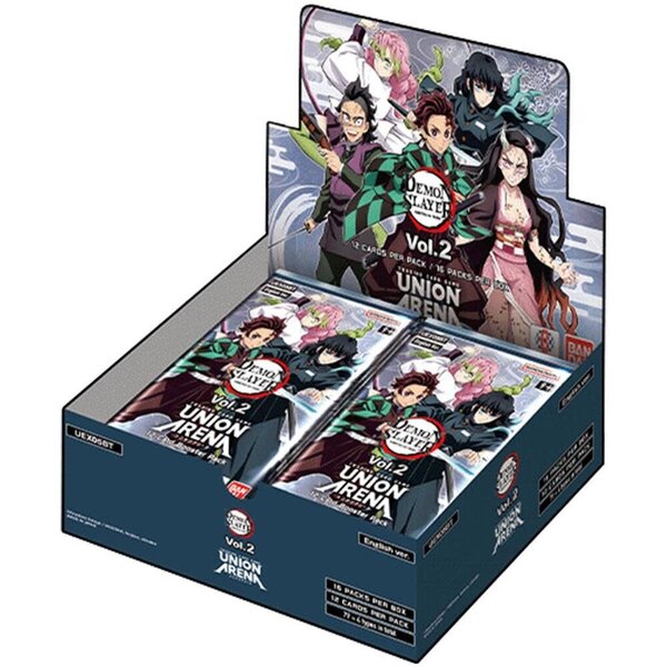 Bandai Demon Slayer: Kimetsu no Yaiba Vol.2 - Booster Box - Union Arena