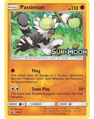 Pokemon Passimian (Prerelease) (SM12) Lightly Played Holofoil