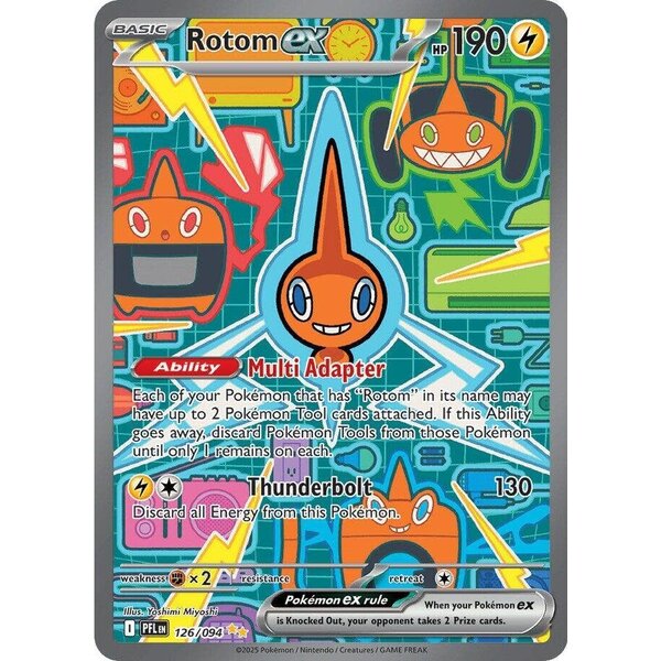 Pokemon Rotom ex  (126) Lightly Played Holofoil
