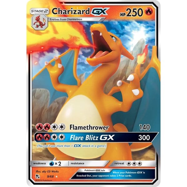 Pokemon Charizard GX (009) Lightly Played Holofoil