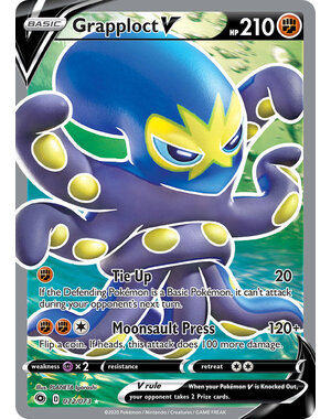 Pokemon Grapploct V (Full Art) (072) Lightly Played Holofoil