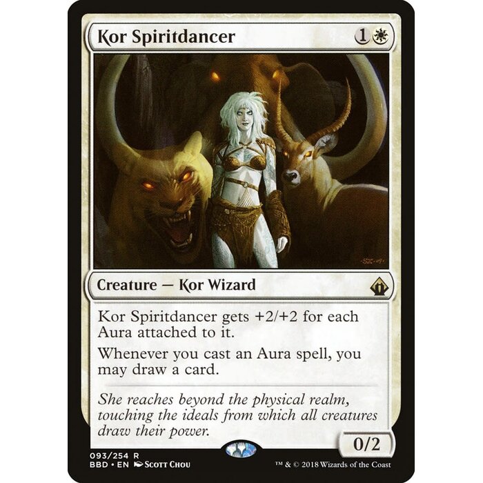 Magic: The Gathering Kor Spiritdancer (093) Lightly Played