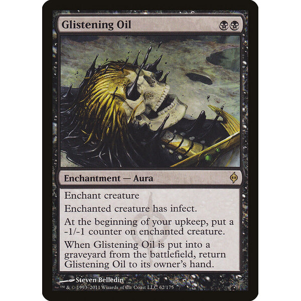 Magic: The Gathering Glistening Oil (062) Lightly Played