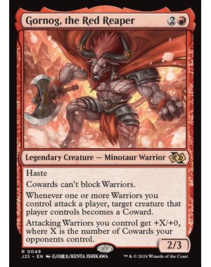 Magic: The Gathering Gornog, the Red Reaper (Anime) (049) Lightly Played