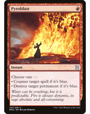 Magic: The Gathering Pyroblast (142) Lightly Played